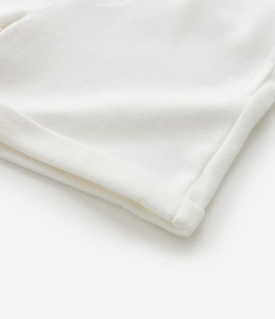 Bermuda Infantil en Piquet con Bajo Plegado - Talle 1 a 4 años 6