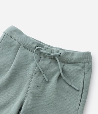 Bermuda Infantil en Piquet con Bajo Plegado - Talle 1 a 4 años 6