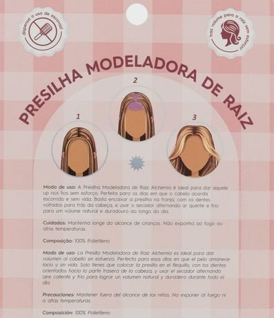 Clip Voluminizador para Cabello Alchemia 4