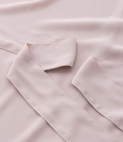 Blusa en Crepé con Lazo en la Cintura Curve & Plus Size 9