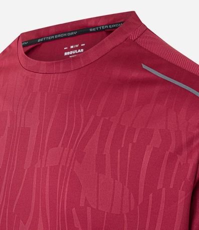 Remera Deportiva Tecnologia Dry con Estampa Heat Print 6