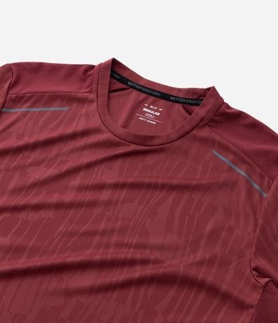 Remera Deportiva Tecnologia Dry con Estampa Heat Print 9