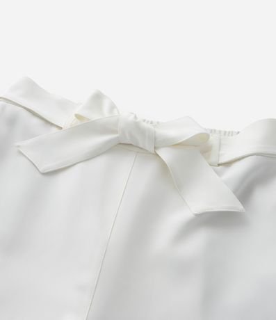 Pantalón Pantalona Sastrería con Lazo en la Cintura Curve & Plus Size 7