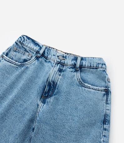 Bermuda Baggy Infantil Jeans - Talle 5 a 14 años 2