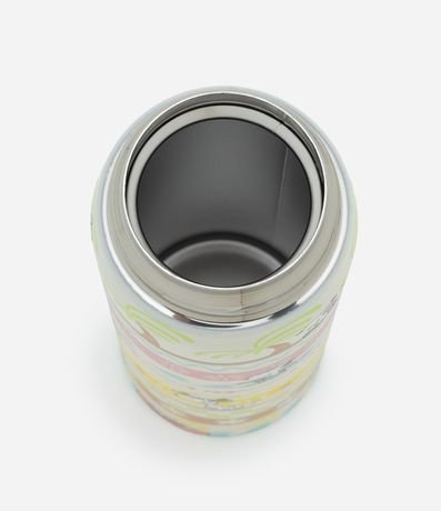 Botella Térmica con Tapa de Botón Estampa de Snoopy 450ml 3