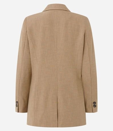 Blazer Comfort Alfaiatado con Solapas y Puntadas 9