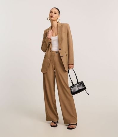 Blazer Comfort Alfaiatado con Solapas y Puntadas 2