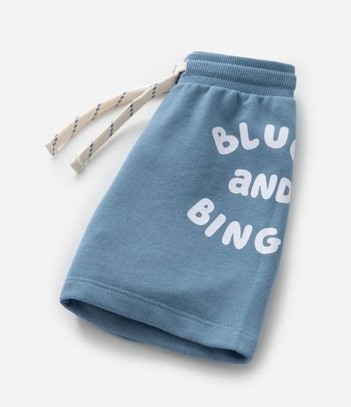 Bermuda Infantil en Algodón con Estampa Bluey - Talle 2 a 6 años 4