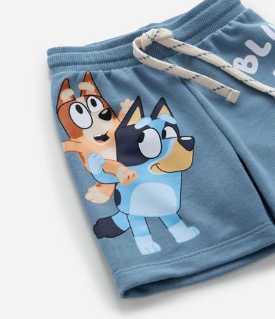 Bermuda Infantil en Algodón con Estampa Bluey - Talle 2 a 6 años 6