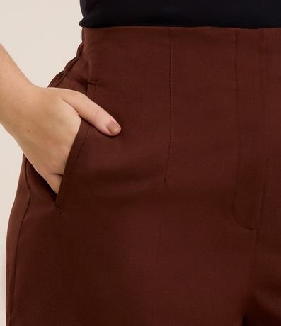 Short Sastrería con Cintura Elástica Curve & Plus Size 4