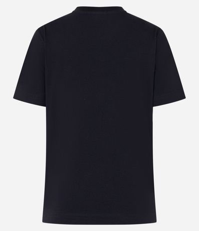 Remera Slim en Algodón con Estampa New York Atelier 6