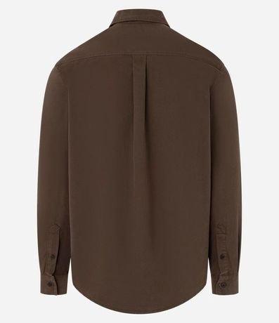 Camisa Lisa en Sarga 2