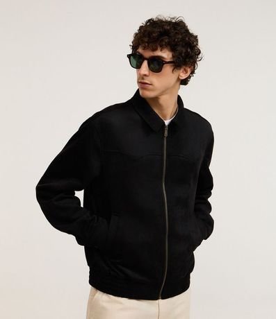 Campera con Detalles en Recorte y Bajo con Elástico 6