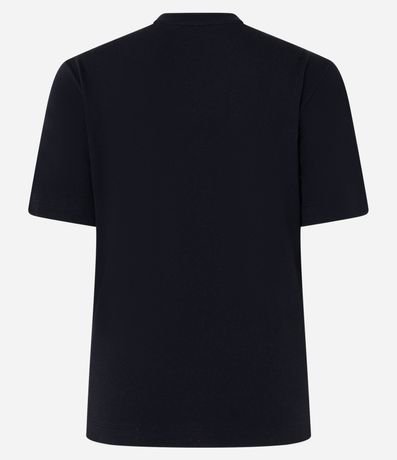 Blusa en Algodón con Lazo Cutout y Flores de Encaje 7