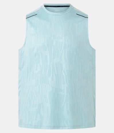 Musculosa Regular Deportiva con Estampa Heat Print 5