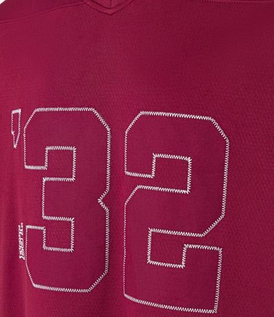 Remera Deportiva con Tecnologia Dry y Estampa NFL Commanders 9