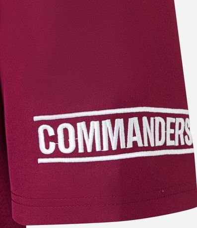 Remera Deportiva con Tecnologia Dry y Estampa NFL Commanders 10