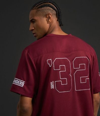 Remera Deportiva con Tecnologia Dry y Estampa NFL Commanders 3