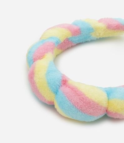 Kit de Vincha Puff + Hebilla Arcoíris Alchemia 4