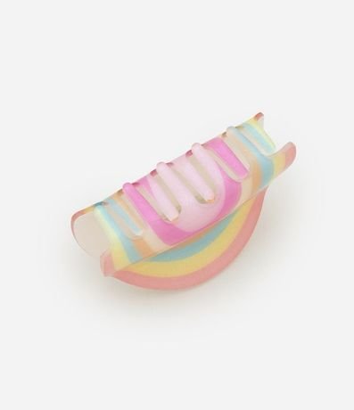 Kit de Vincha Puff + Hebilla Arcoíris Alchemia 5