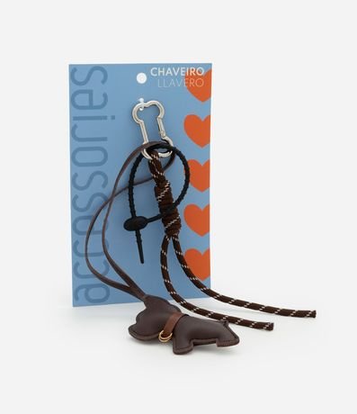 Llavero con Cordón y Colgante de Perro 5