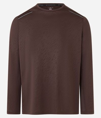 Remera Deportiva Dry Fit con Estampa Rayada 5