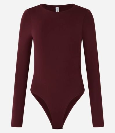 Body Básico en Poliamida con Mangas Largas 4