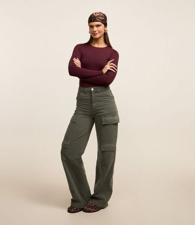 Body Básico en Poliamida con Mangas Largas 2