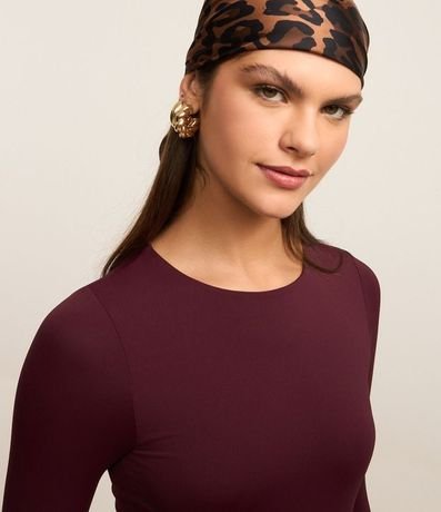 Body Básico en Poliamida con Mangas Largas 3