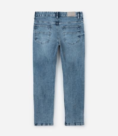 Pantalón Slim en Jeans con Lavado y Bolsillos 6