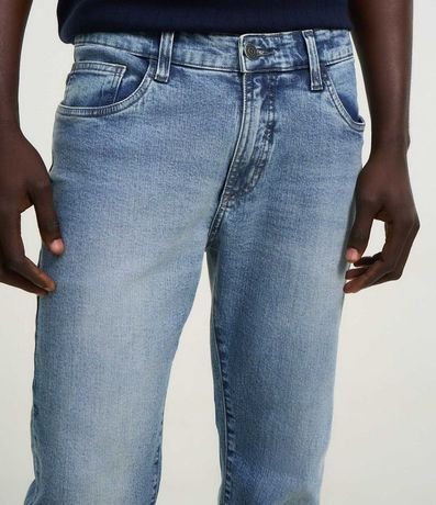 Pantalón Slim en Jeans con Lavado y Bolsillos 3