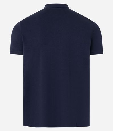 Remera Polo en Algodón con Cremallera en el Cuello 7