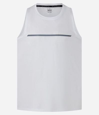 Musculosa Regular Deportiva en Tecnologia Dry con Detalle Reflectante 7