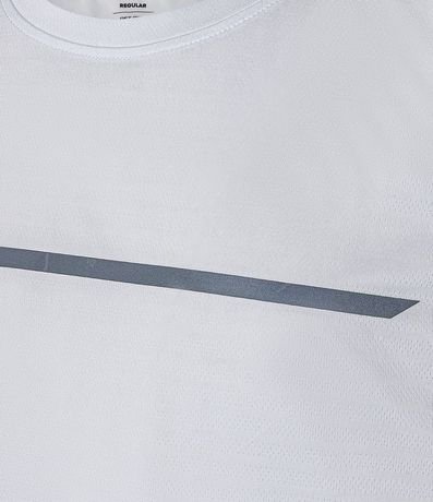 Musculosa Regular Deportiva en Tecnologia Dry con Detalle Reflectante 8