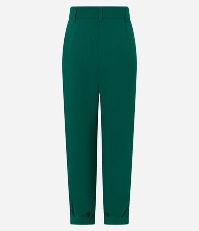 Pantalón Carrot Sastrer con Pliegues y Pences 3