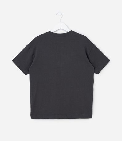 Remera Oversized Infantil Estampa de Garfield - Talle 5 a 14 años 2