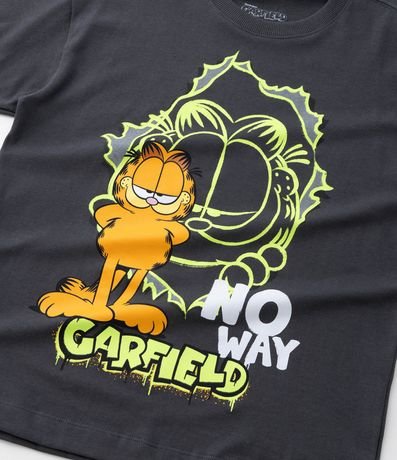 Remera Oversized Infantil Estampa de Garfield - Talle 5 a 14 años 5