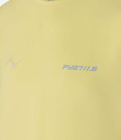 Musculosa Deportiva Regular en Tecnologia Dry Laser Cut con Estampa Localizada 8