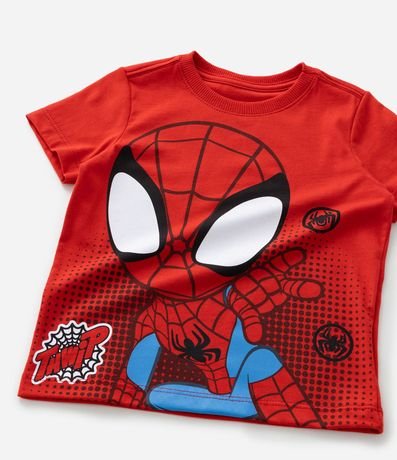 Conjunto Infantil con Estampa del Hombre-Araña Spidey - Talle 2 a 6 años 12
