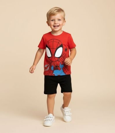 Conjunto Infantil con Estampa del Hombre-Araña Spidey - Talle 2 a 6 años