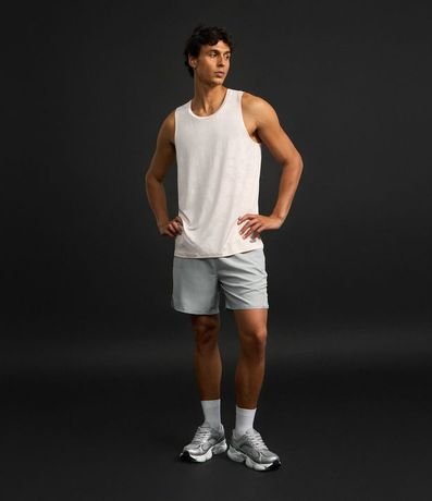 Musculosa Deportiva Regular en Jacquard con Tecnologia Dry 2