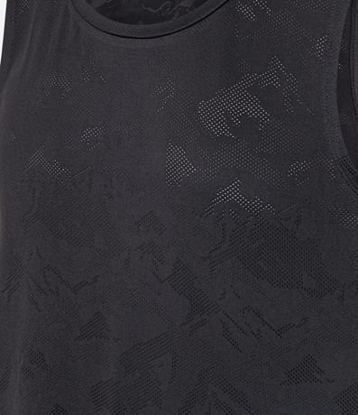 Musculosa Deportiva Regular en Jacquard con Tecnologia Dry 2