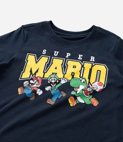 Remera Infantil con Estampa Super Mario - Talle 4 a 10 años 4