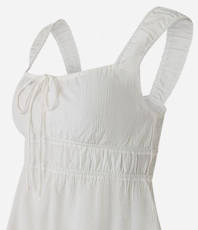 Blusa Texturizada con Lazo y Volado 7