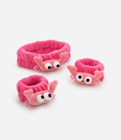 Kit Vincha para el Pelo + Muñequeras Cangrejo Alchemia 1