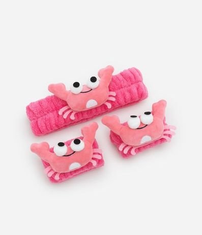 Kit Vincha para el Pelo + Muñequeras Cangrejo Alchemia 2