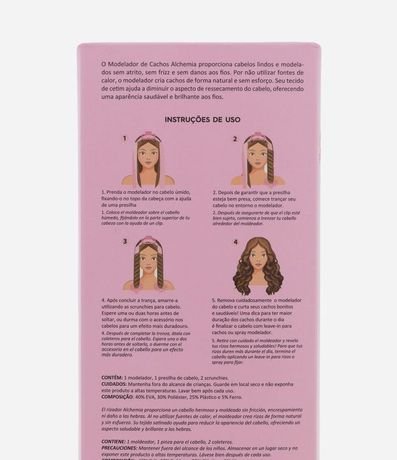 Modelador de Rulos Rosa Alchemia 4