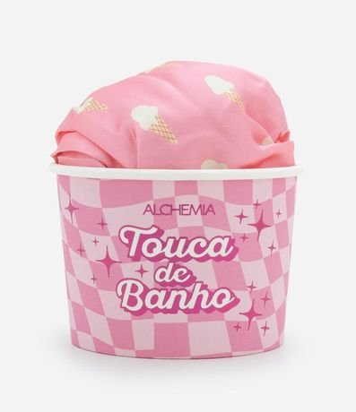 Gorro de Baño Rosa con Lunares Alchemia. 2