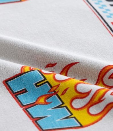 Remera Infantil con Estampa Hot Wheels - Talle 4 a 10 años 3
