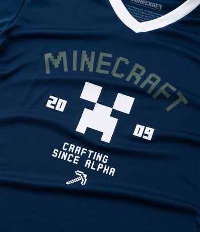 Remera Deportiva Infantil con Estampa Minecraft - Talle 5 a 14 años 6